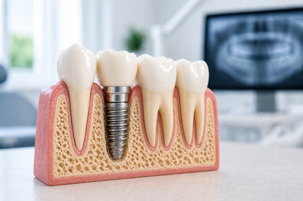 Was ist ein Zahnimplantat?